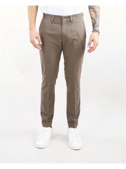 Pantalone Roxy in flanella di lana Golden Craft GOLDEN CRAFT | Pantalone | GC1PFW23246624M059